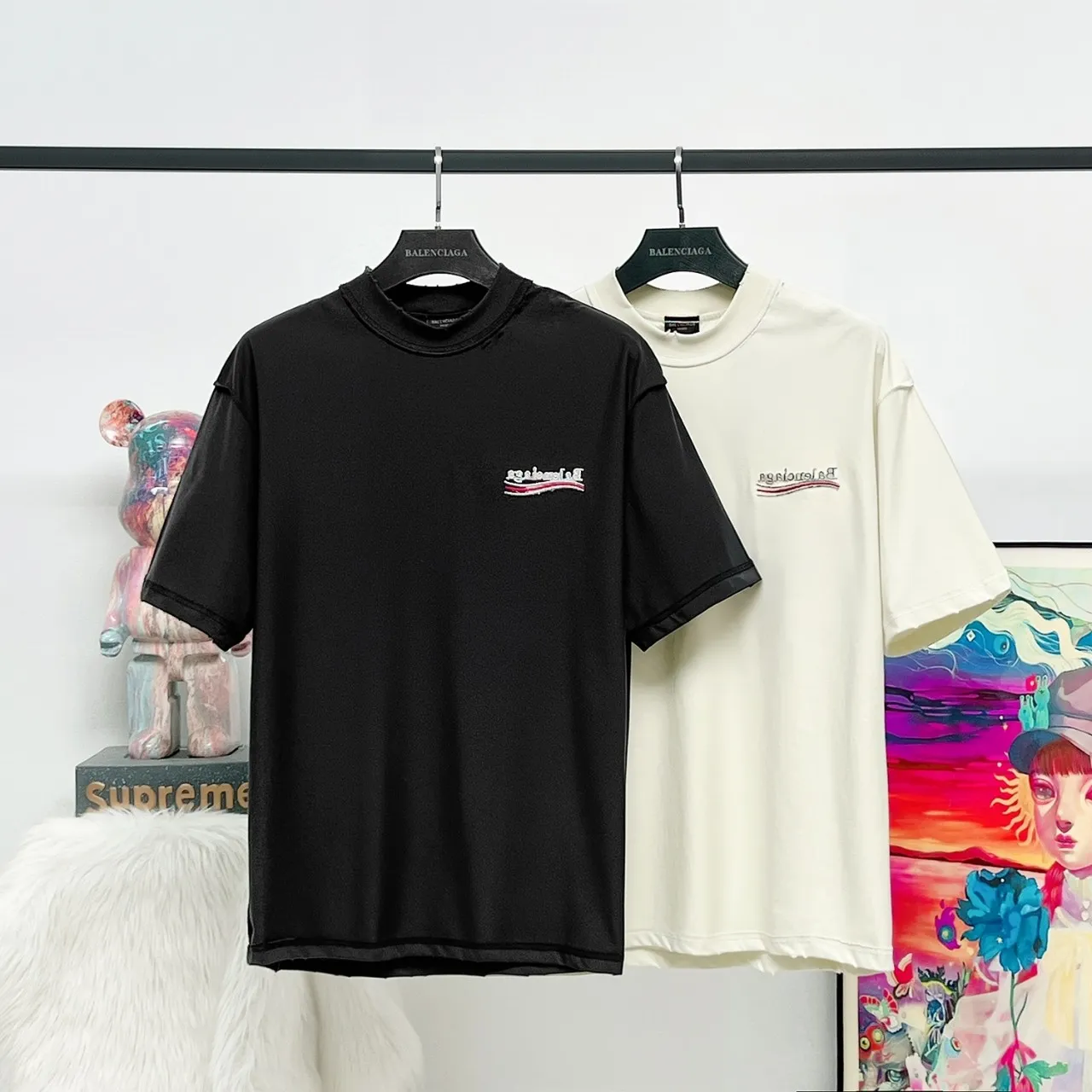 # 25SSClassic # BALENCI*GA # 260g * 1 1 + os Same Style！！ ：3253# Sizes：xs-L ：1 （ ， ）